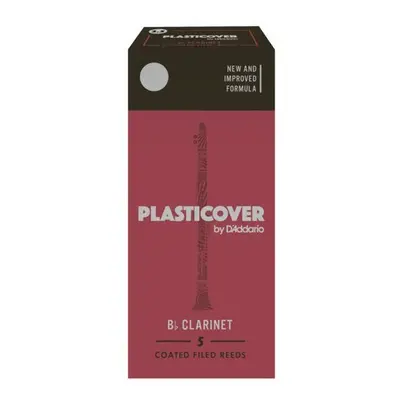 Rico RRP05BCL100 Plasticover - Bb Clarinet Reeds 1.0 - 5 Box