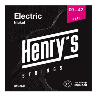 Henry`s HEN0942 Electric Nickel - 009“ - 042“