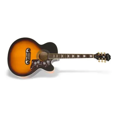 Epiphone MJ-200SCE Mini-Jumbo Vintage Sunburst