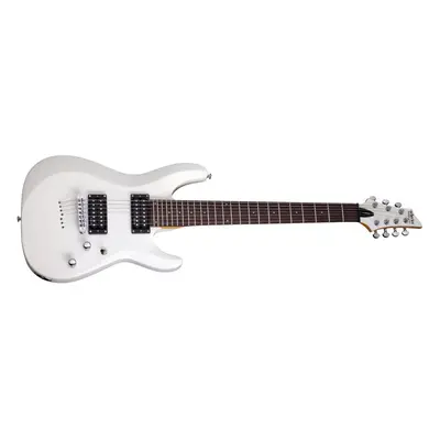 Schecter C-7 Deluxe - Silver White