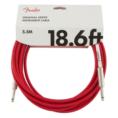 Fender Original Series 18,6 Instrument Cable Fiesta Red