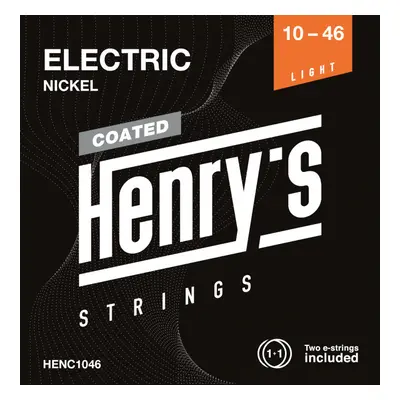 Henry`s HENC1046 Coated Electric Nickel - 010“ - 046”