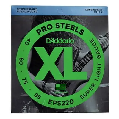 D'Addario EPS220 Pro Steels Super Light - .040 - .095