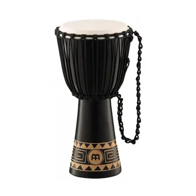 Meinl HDJ1-L Headliner Rope Tuned Wood Djembe 12” - Dark Brown