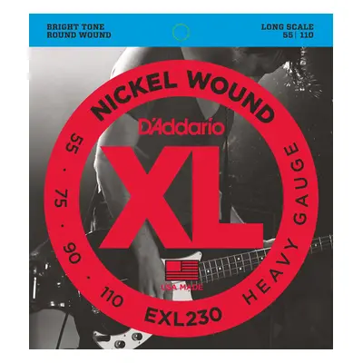 D'Addario EXL230 Heavy - .055 - .110