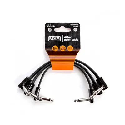 Dunlop MXR RIBBON PATCH CABLE 0,15m - 3 PACK, propojovací kabel