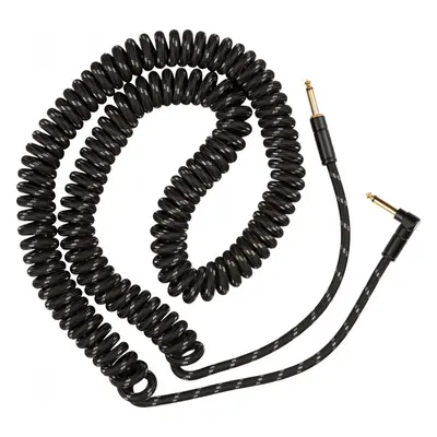 Fender Deluxe Coil Cable 30" Black Tweed