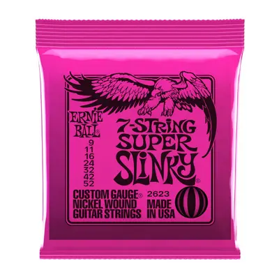 Ernie Ball P02623 7-String Super Slinky 9-52