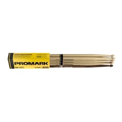 Pro-Mark RBH565AW-4PFG Rebound 5A Hickory Wood Tip 4-Pack