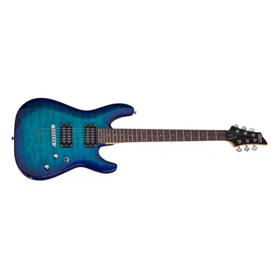 Schecter C-6 Plus Ocean Blue Burst