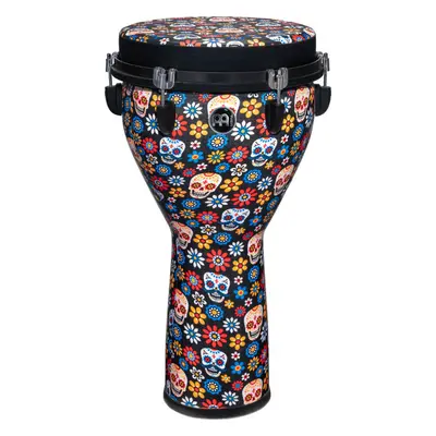 Meinl JD12DA-DH Jumbo Djembe 12” - Day Of The Dead Designer Head