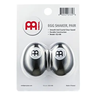 Meinl ES2-BK Plastic Egg Shakers Black