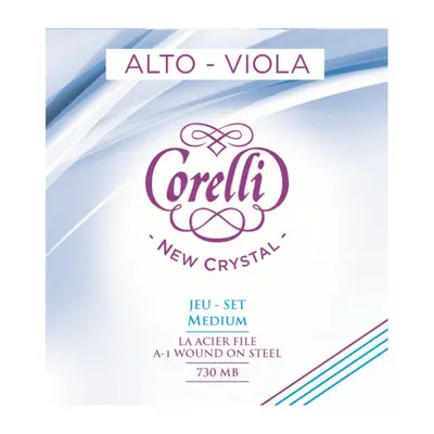 Savarez 730MB Corelli New Crystal Viola Alto Set - Medium