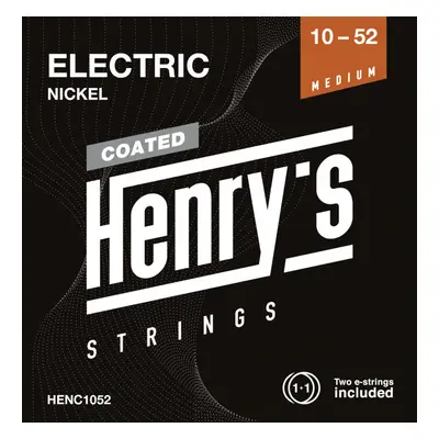 Henry`s HENC1052 Coated Electric Nickel - 010“ - 052”