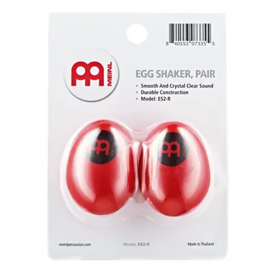 Meinl ES2-R Plastic Egg Shakers Red