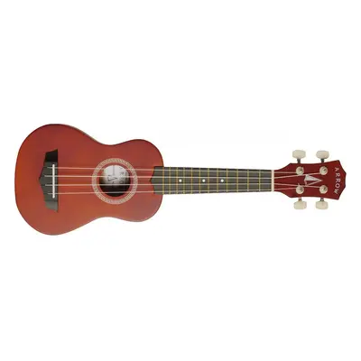 Arrow PB10 NT Soprano Ukulele - Natural Dark Top