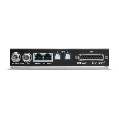 Focusrite PRO ISA ADN8 Dante A/D Card