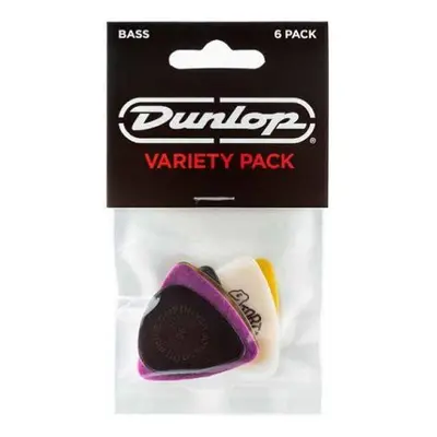 Dunlop PVP117 Bass Pick Variety 6 Pack