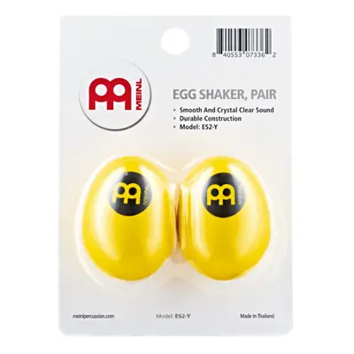 Meinl ES2-Y Plastic Egg Shakers Yellow