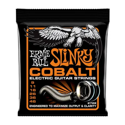 Ernie Ball P02722 Cobalt Hybrid Slinky - .009 - .046