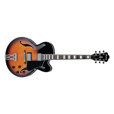 Ibanez AF75 BS, Rosewood Fingerboard - Brown Sunburst