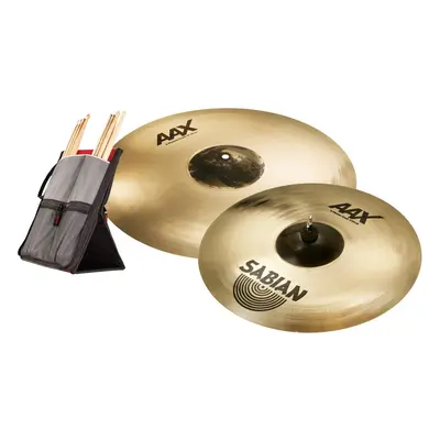 Sabian AAX X-Plosion Crash 17” + 19” Set