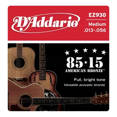 D'Addario EZ930 80/15 Bronze Medium - .013 - .056