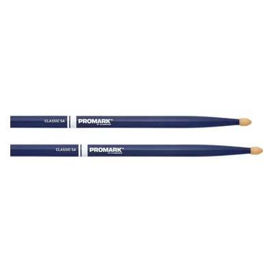 Pro-Mark TX5AW-BLUE Classic 5A Painted Hickory Wood Tip - Navy Blue