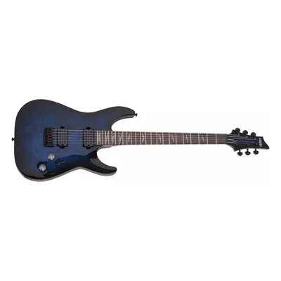 Schecter Omen Elite-6 - See-Thru Blue Burst