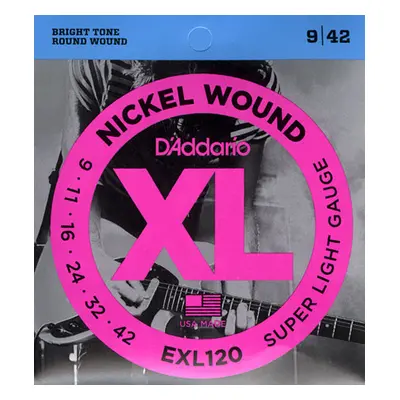 D'Addario EXL120 Super Light - .009 - .042