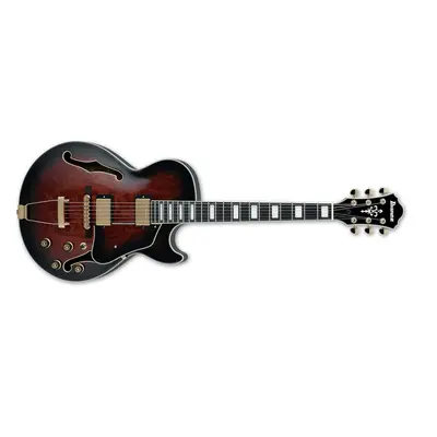 Ibanez AG95QA Dark Brown Sunburst