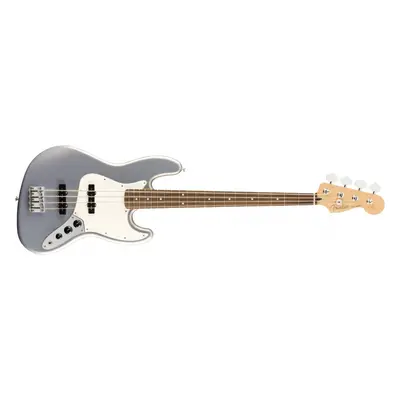 Fender Player Jazz Bass Silver Pau Ferro