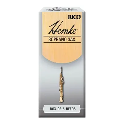 Rico RHKP5SSX300 Hemke - Soprano Sax Reeds 3.0 - 5 Box