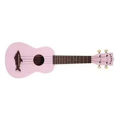 KALA Shark Soprano Ukulele Shell Pink