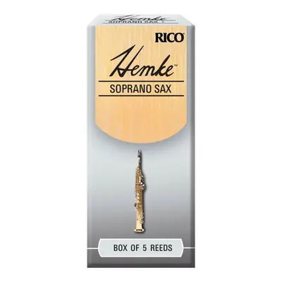 Rico RHKP5SSX350 Hemke - Soprano Sax Reeds 3.5 - 5 Box