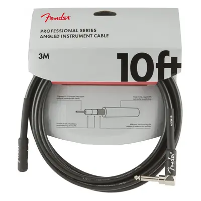 Fender Professional Series 10 Instrument Cable Angled