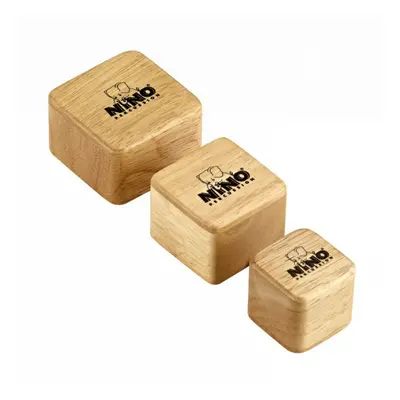 NINO Percussion NINO507 Wood Shaker Square - 3 Pcs