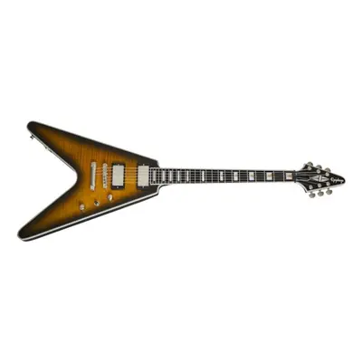 Epiphone Flying V Prophecy Yellow Tiger Aged