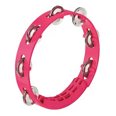 NINO Percussion NINO49SP Compact ABS Tambourine - Strawberry Pink