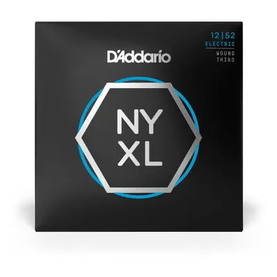 D'Addario NYXL Light Wound 3rd 12-52