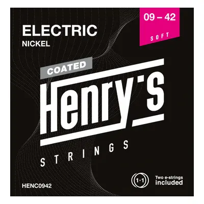 Henry`s HENC0942 Coated Electric Nickel - 009“ - 042”