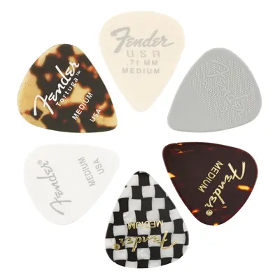 Fender 351 Shape Material Medley Medium - 3ks