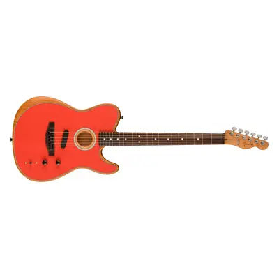 Fender DE Acoustasonic Player Telecaster - Fiesta Red