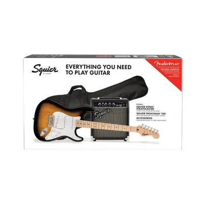 Fender Squier Sonic Stratocaster Pack - 2-Color Sunburst