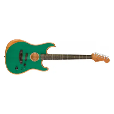 Fender American Acoustasonic Stratocaster - Aqua Teal Limited Edition