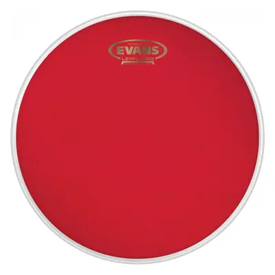 Evans BD20HR Hydraulic Red 20” Clear Bass