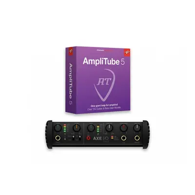 IK Multimedia AXE I/O Solo + AmpliTube 5 + TONEX Bundle