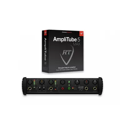 IK Multimedia AXE I/O + AmpliTube 5 MAX + TONEX MAX Bundle