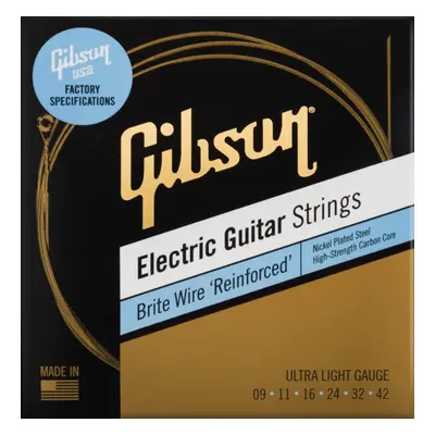 Gibson SEG-BWR9 Brite Wire Reinforced Ultra-Light