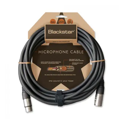 Blackstar XLR Cable 6m F/M